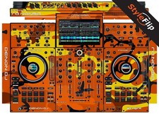 Denon Prime 4 Skin  Camo Orange  Protective Decal  StyleFlip Skins