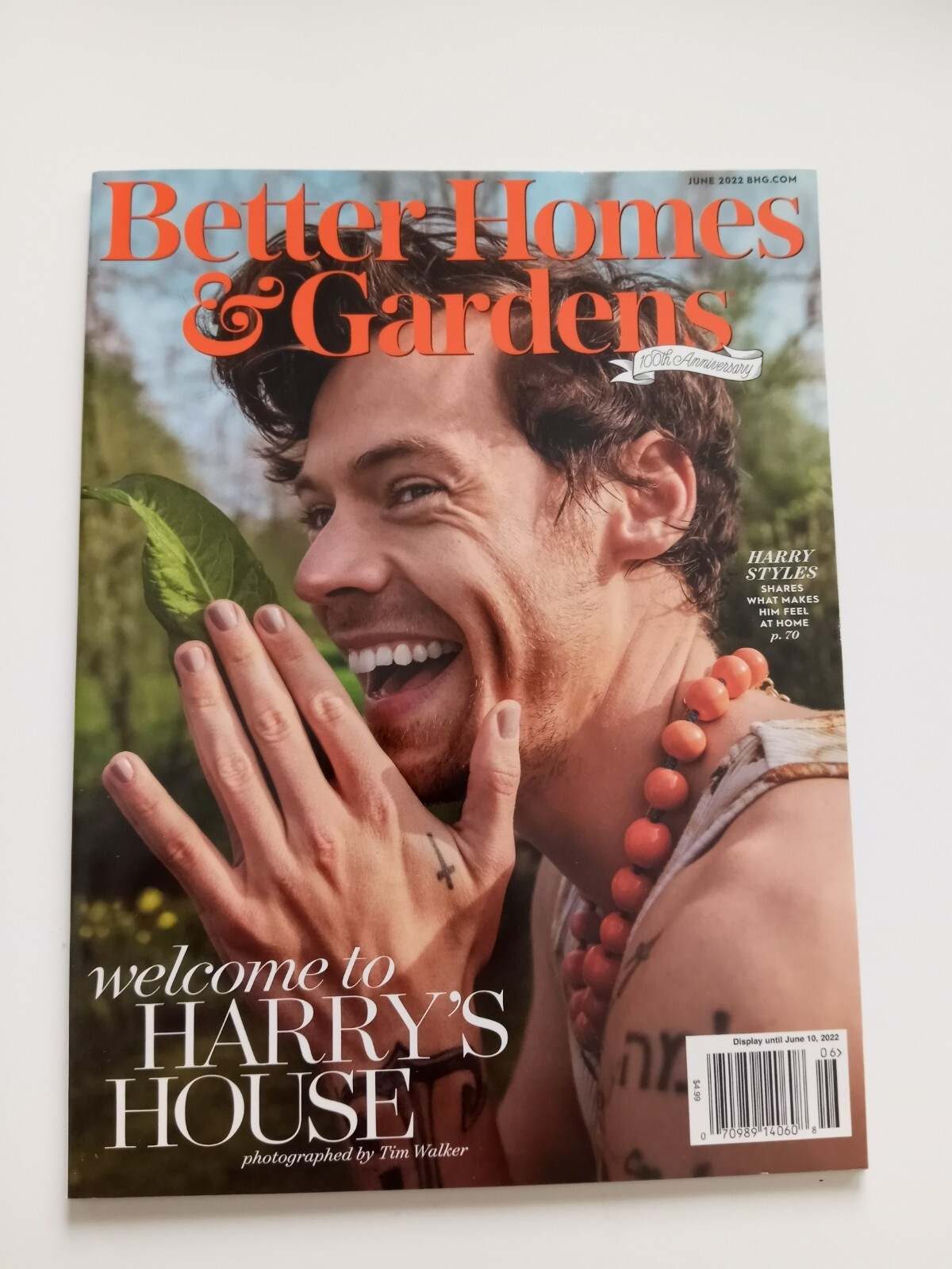 Harry Styles Better Homes & Gardens magazine June One Direction 1D 2022