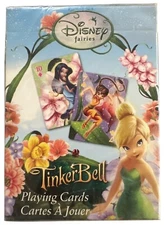 Disney Fairies Tinker Bell Deck Playing Cards By Bicycle 3.5" X 2.5" Sealed 2010