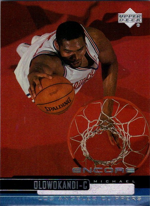 Hardcourt Silver michael olowokandi（1999-00 Upper Deck Hardcourt 