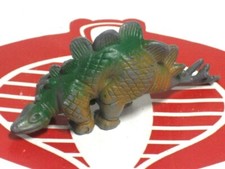 Chinasaur Dinosaur Green  Yellow Stegosaurus Mini Figure Plastic PVC Toy