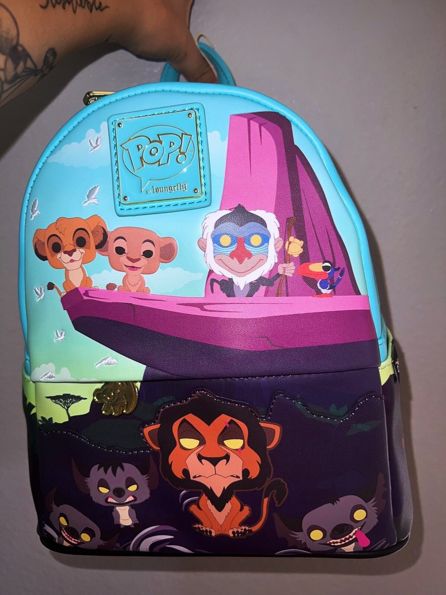 New Funko Pop! by Loungefly The Lion King Pride Rock Mini Backpack Lion King Pride Rock Mini Backpack Loungefly | Cordy main image 4