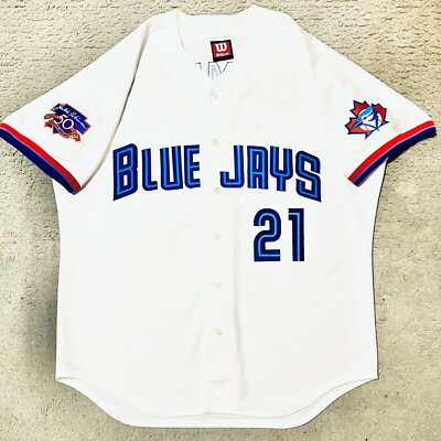 Size 52 Wilson Authentic 1997 Roger Clemens Toronto Blue Jays Team