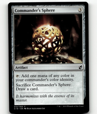 MTG - Commander's Sphere - Commander 2019