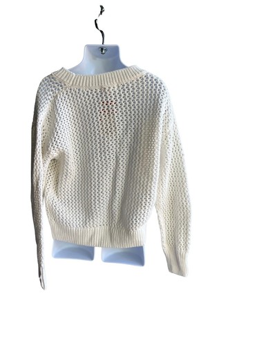 Cat &Jack Girls White Sweater XS 4/5 - Picture 2 of 3