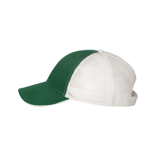 Valucap Mens Sandwich Trucker Cap Stractured Mid-Profile 6-Panel Hat - S102 - Picture 12 of 32