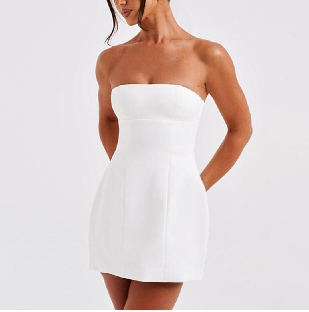 tube party dress Womens Solid Mini Tube Dress, Mint, Size S