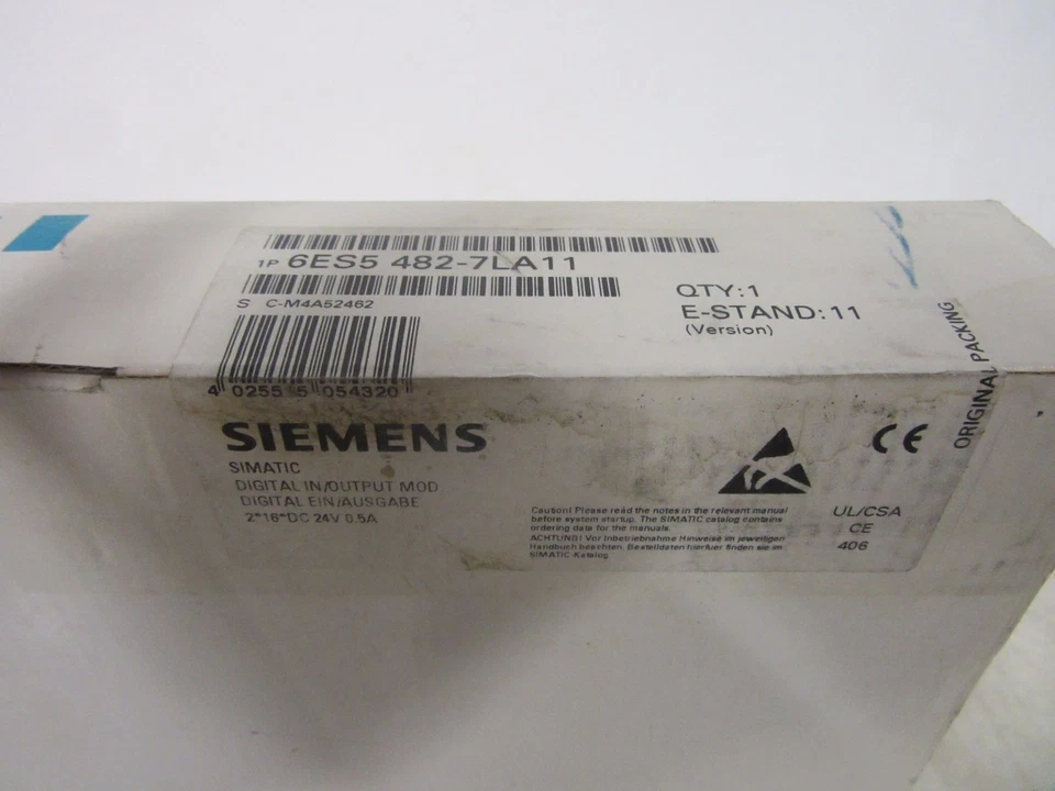 Siemens Simatic S5 6ES5 482-7LA11 24V 0.5A -inutilizzato- - Immagine 4 di 4