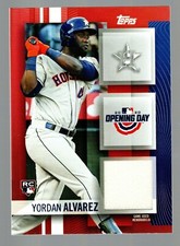 2020 Topps Opening Day Relics #ODRYA Yordan Alvarez 