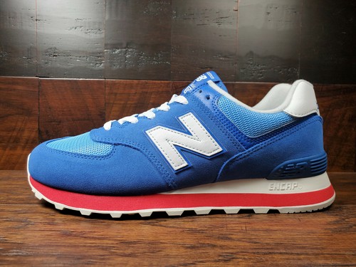 New Balance ML574ERG (Blue / Red / White) Mens Premium Mens Size 8-13 | eBay