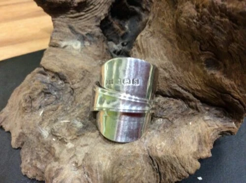 Size R Precious Metal Rings without Stones