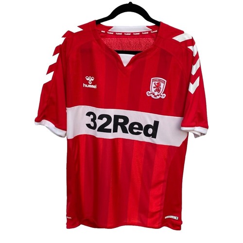 Maillot De Football Middlesbrough Extérieur 2016/2017 - De Roon, Taille M, Occasion - Adidas, Fabriqué En Thaïlande