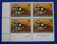 U.S. (RW72) 2006 Federal Duck Stamp (MNH/OG) lower left PB4