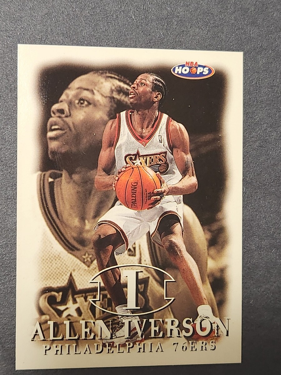 ALLEN IVERSON, 1998-99 SKYBOX NBA HOOPS #70, SIXERS | eBay