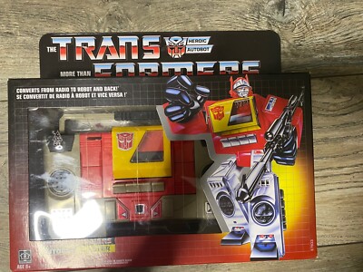 Transformers G1 Reissue Autobot BLASTER Walmart New MIB