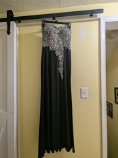 Black Crystal Prom Dress From Crystal Doll