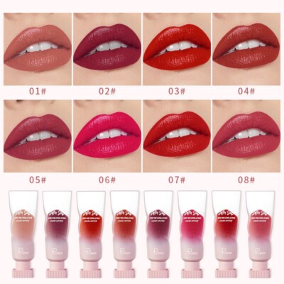 Pudaier Satin Soft Long Lasting Liquid Lipstick Waterproof Lipgloss Make Up