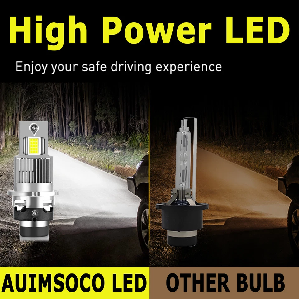 Faros LED brillantes 330000LM para Acura ILX híbrido sedán 4 puertas 2013-2015 Foto 2 de 4