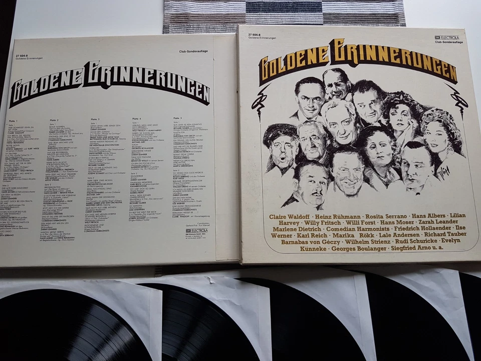 Goldene Erinnerungen Club - Sonderauflage 5 LP-Box Lieder aus den 50/60er Jahren - Bild 2 von 3