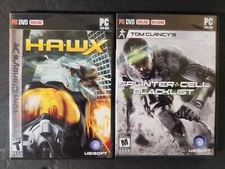 TOM CLANCY'S SPLINTER CELL BLACKLIST AND HAWX PC DVD GAMES UBISOFT COMPLETE