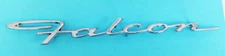 New! 1964 - 1965 Ford Falcon Fender Quarter Panel Emblem Chrome Script 