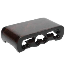 Flowerpot Wood Base Oriental Vase Stand Pedestals Display Stands Bonsai Table