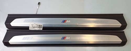 BMW Trim Entrance Illuminated M Pair 8076405 8076406 8' G15 024148 - Picture 3 of 11