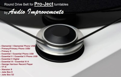 #ad #ad Pro Ject Project Essential I II III turntable Audio Improvements Drive Belt $22.99