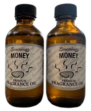Scentolgy 2 Oz Money Bottle of 100% Pure Fragrance Oil 2 Pack- Made in USA