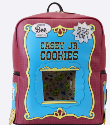 NWT SDCC Casey Jr limited edition Loungefly backpack with funko magic kingdom Casey Jr. Cookies Loungefly Backpack SDCC | Mercari main image 2