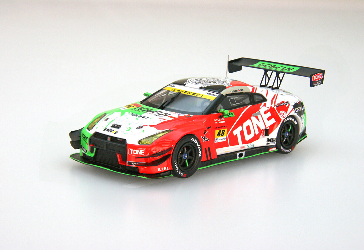 EBBRO 45732 1/43 SHOKUMOU GO&FUN GT-R SUPER GT GT300 NILZZ