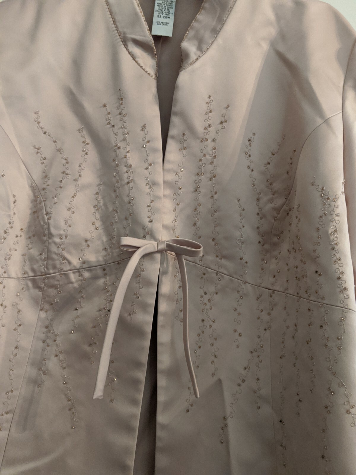 Bahari Women's 2 Piece Dress & Jacket. Size 20W. Cham… Gem