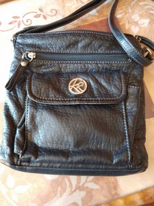 Kim Rogers Black Leather Purse 2025