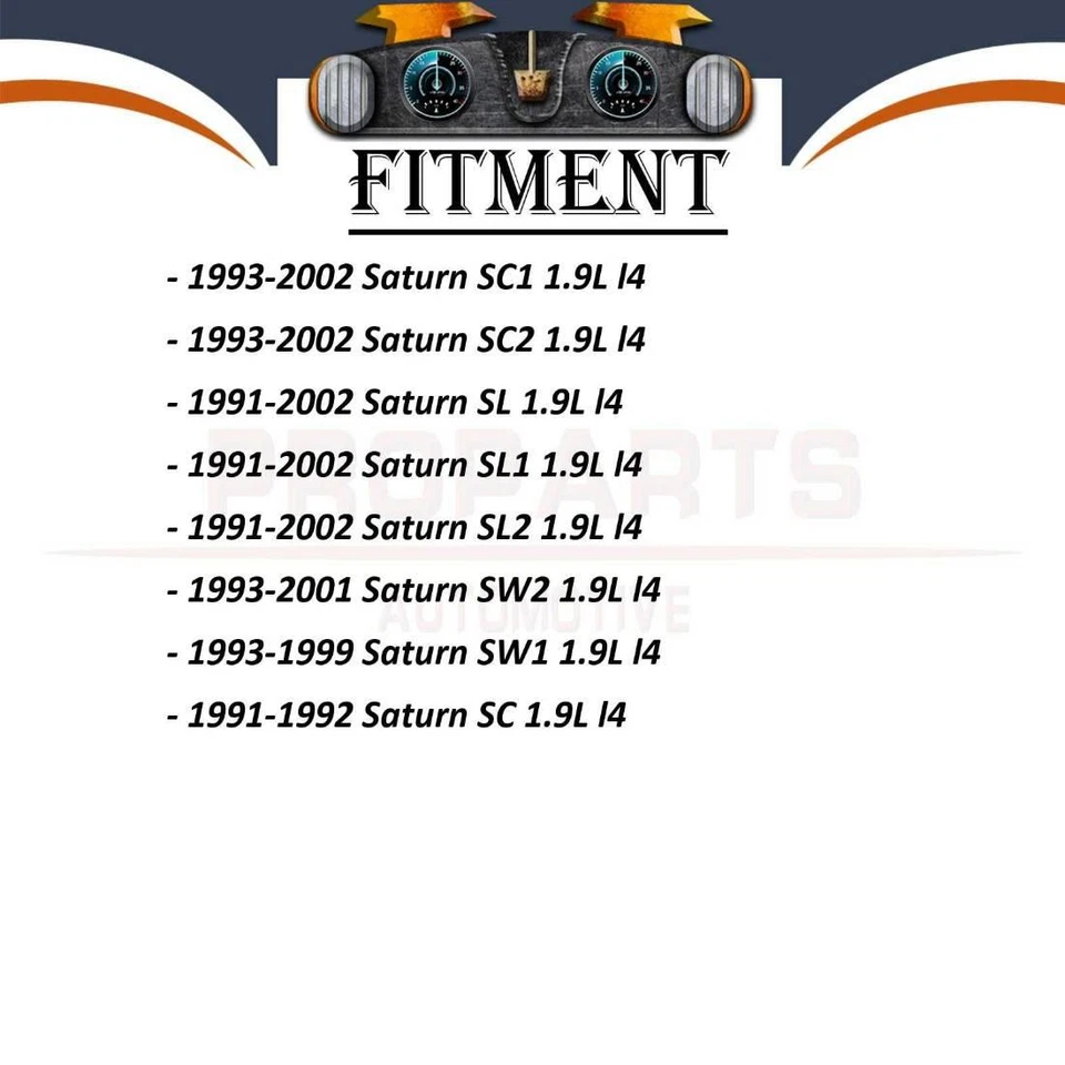 Kit de manguera de freno hidráulico delantero 2x para Saturn SL2 1991-2002 1,9 L Foto 2 de 4