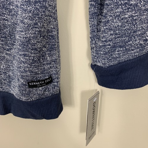 Kenneth Cole maglione uomo manica lunga girocollo maglia pigiama lounge camicia L - Foto 4 di 7