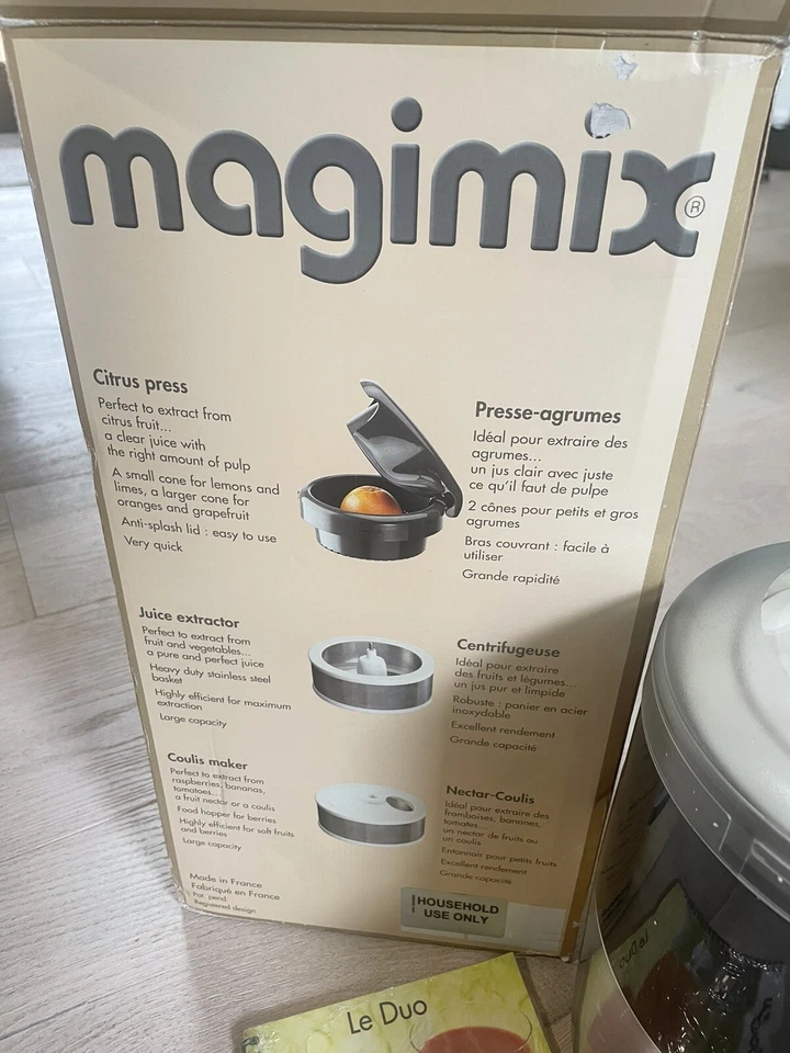 Extractor de zumos Magimix Le Duo Plus Foto 3 de 4