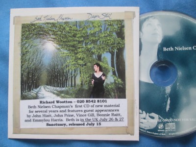 Beth Nielsen Chapman Deeper Still Sanctuary Records SANPR122 promo CD Album