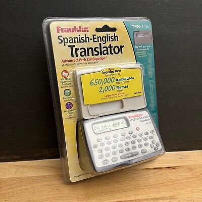 Franklin TES-118 Tradutor Inglês/Espanhol