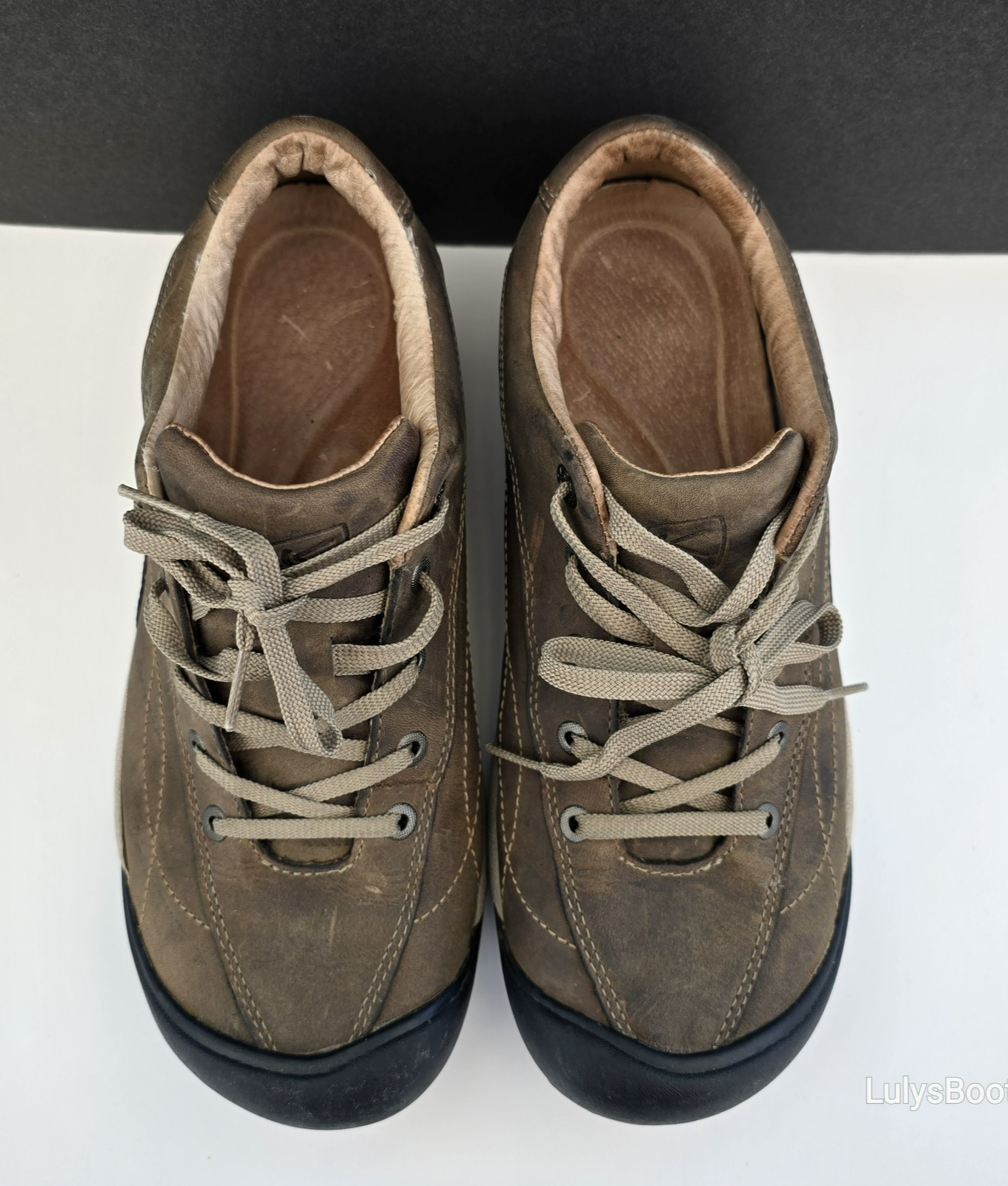 Scarpe stringate Keen Toyah donna taglia 10 pelle marrone casual escursionismo