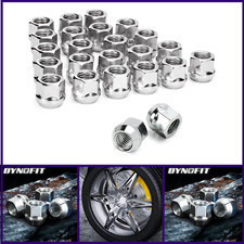 M14x1.5 Open End Lug Nuts for Silverado Sierra Ram 1500, 20pcs 14mmx1.5 Zinc Op