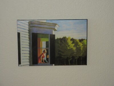 Edward Hopper - Cape Cod Morning, 1950, 40x60cm, Druck Leinwand auf Keilrahmen