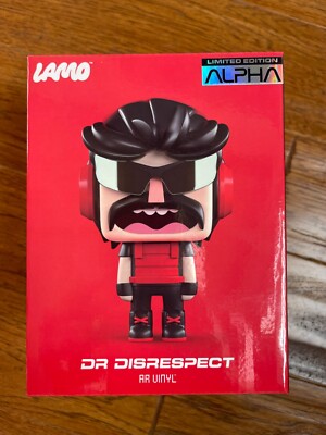 Dr. Disrespect 5'' vinyl figure by LAMO Streamer Gamer YouTuber Twitch w/Hologram