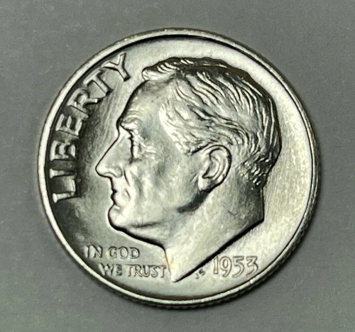 1953-D Roosevelt Dime   Choice to Gem Uncirculated
