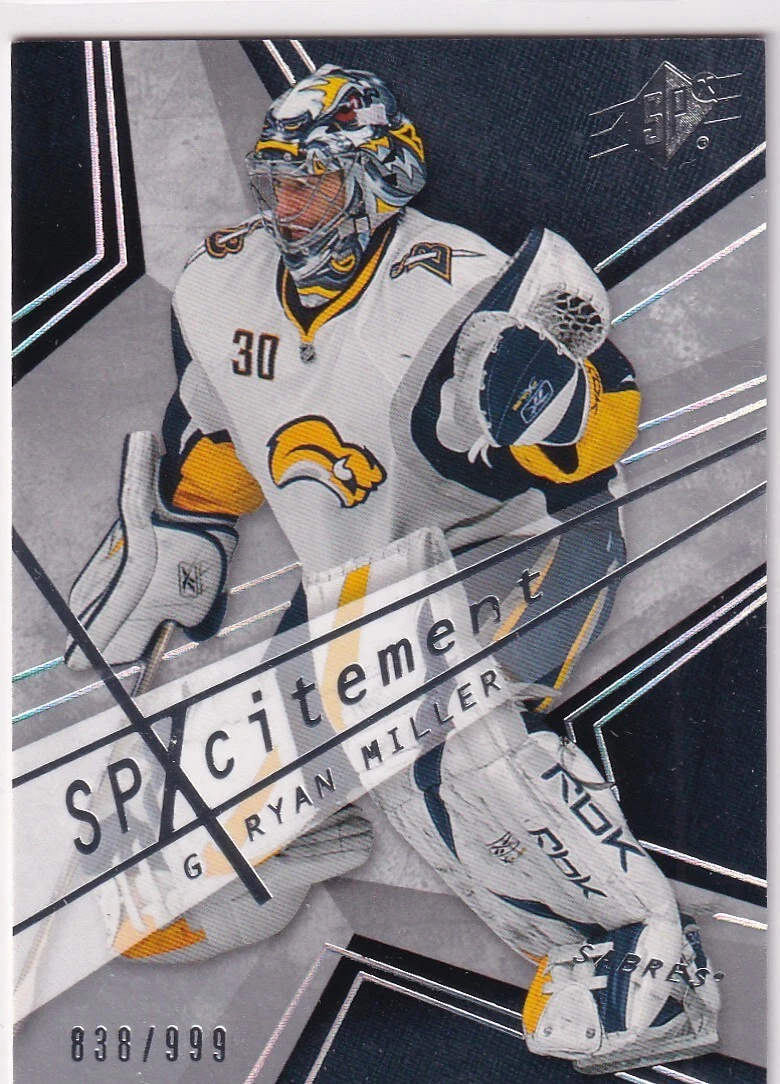 Ryan Miller trading card