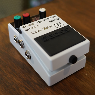 Boss Ls-2 Line Selector Effects Pedal Electric Guitar Ls2 6a for