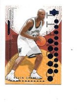 Kevin Garnett HOF 2003-04 Upper Deck Triple Dimensions Basketball Card #49