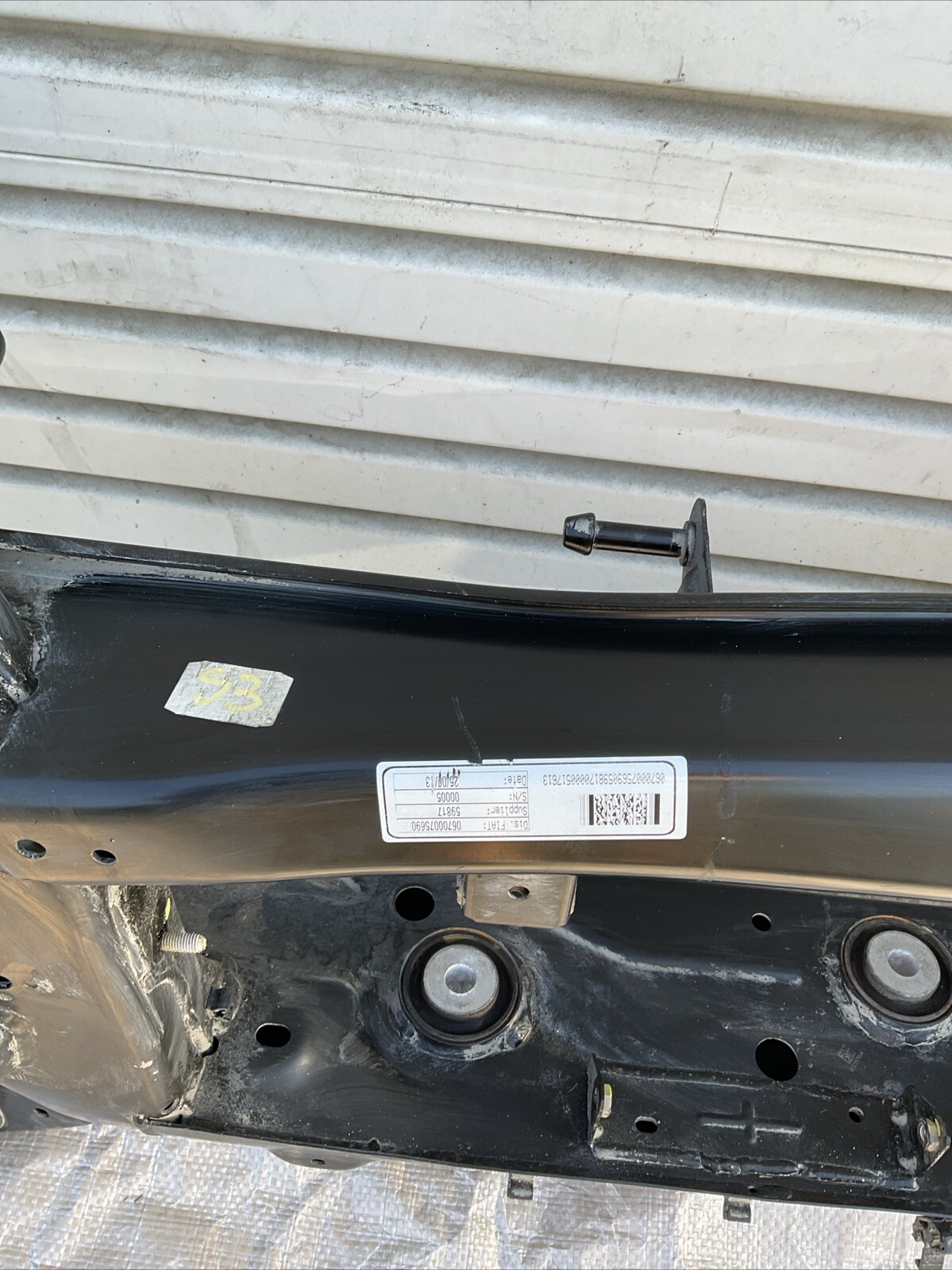 2014 - 2024 MASERATI QUATTROPORTE REAR SUBFRAME UNDERCARRIAGE OEM 06700075690