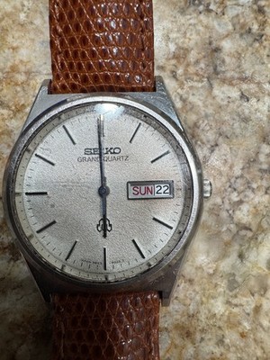 Vintage Seiko Grand Quartz 9943-8040 - new battery | eBay