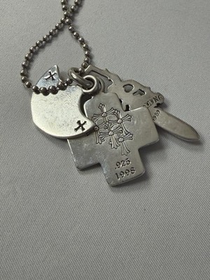 Chrome Hearts 3 Trinkets BCA202 Pendant Top 925 Sterling 925
