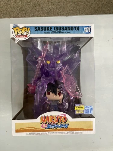 Funko Pop Moment Naruto Shippuden Sasuke Susano'o #1879 SDCC Exclusive NEAR MINT